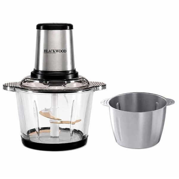 خردکن بلک وود مدل G6969 دو کاسه ای شیشه و استیل